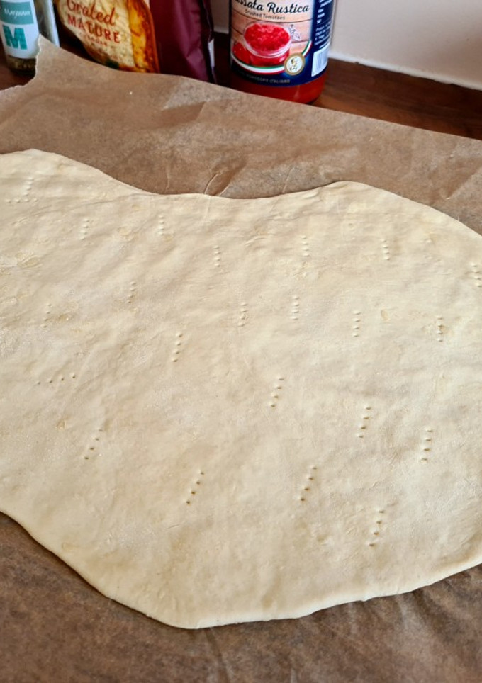 Una foto de Masa de pizza 🍕