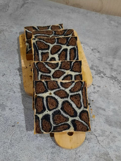 Foto resep Roti tawar (Leopard Pattern Bread) - sourdough