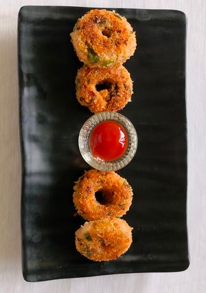 Rice Rings Recipe by Jigisha Modi - Cookpad