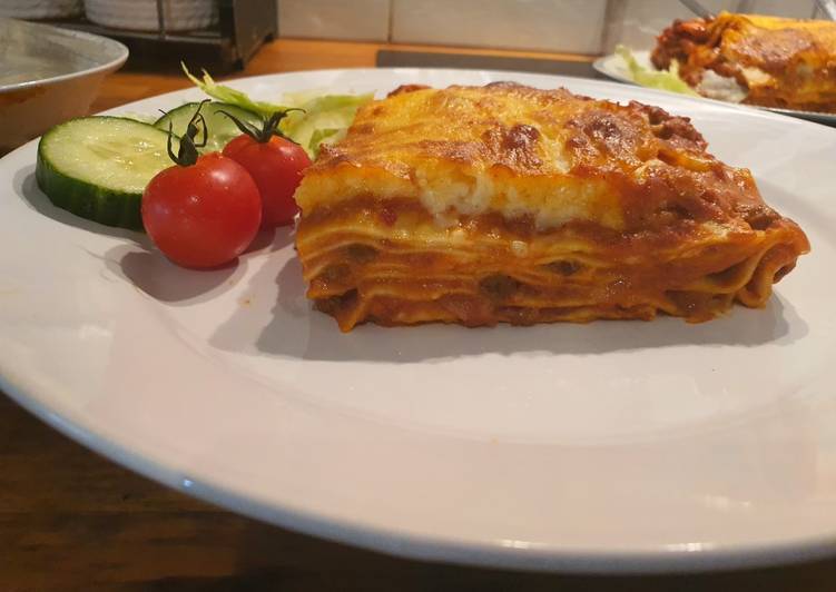 Easiest Way to Cook Delicious Authentic lasagne recipe