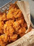 Deliciosas croquetas de arroz fritas!