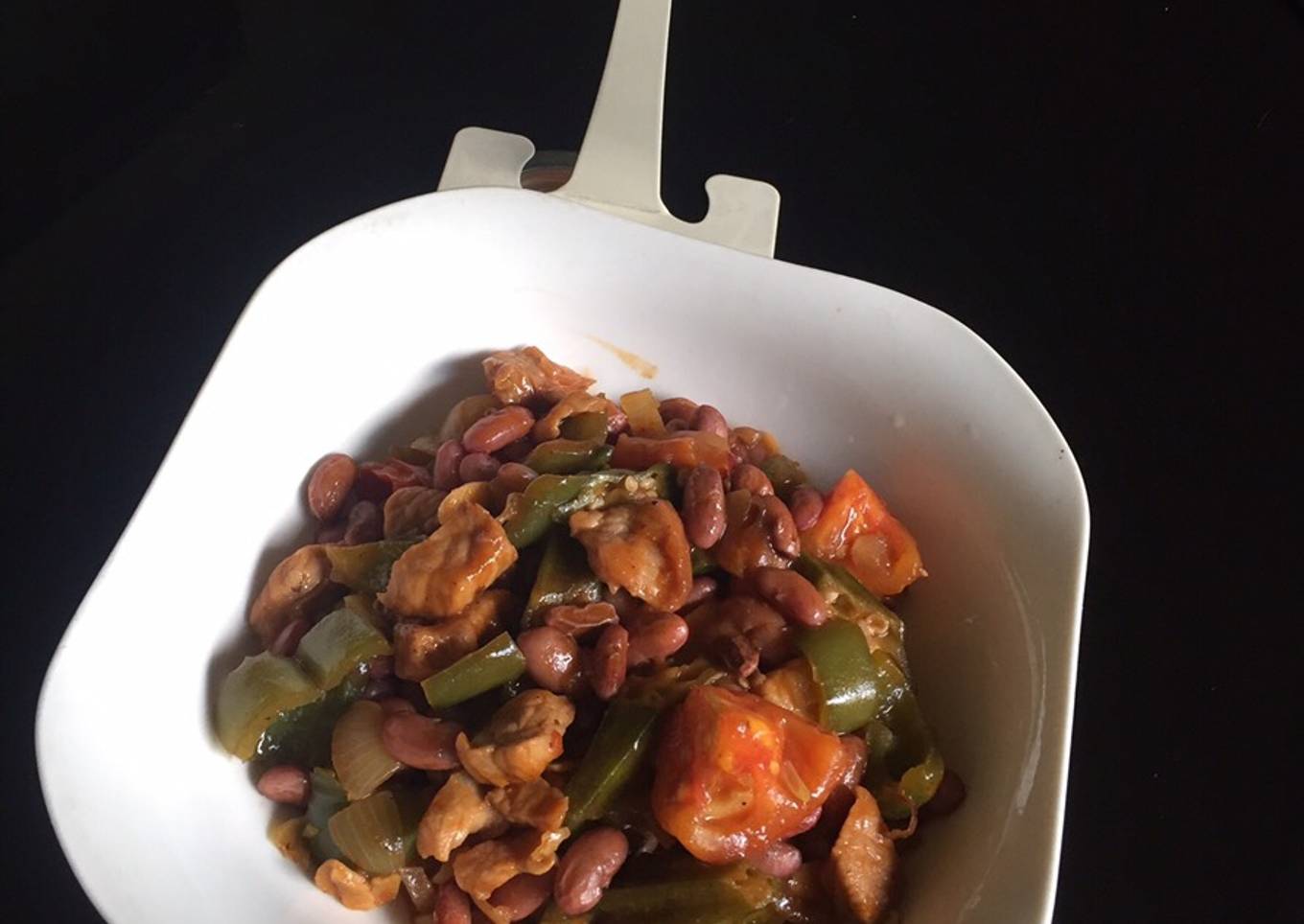 Ayam ocra saus barbeque