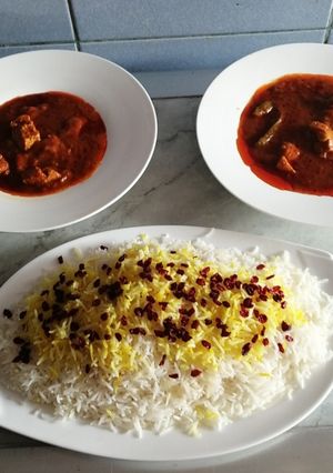 صورة لوصفة يخنتة الدجاج مع الأرز