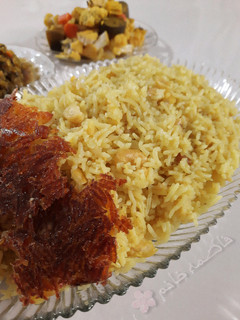 عکسی از دستور برنج لپه باقالی