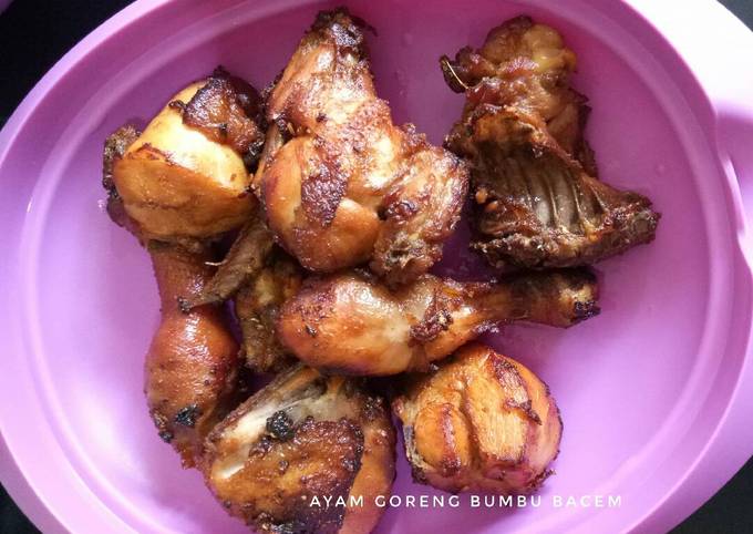 Ayam Goreng Bumbu Bacem