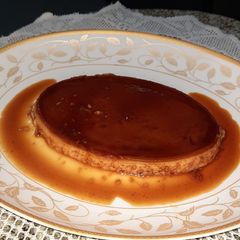 A picture of Caramel Custard Pudding.