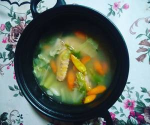 Resep Mudah Sop ayam bening Enak Sederhana