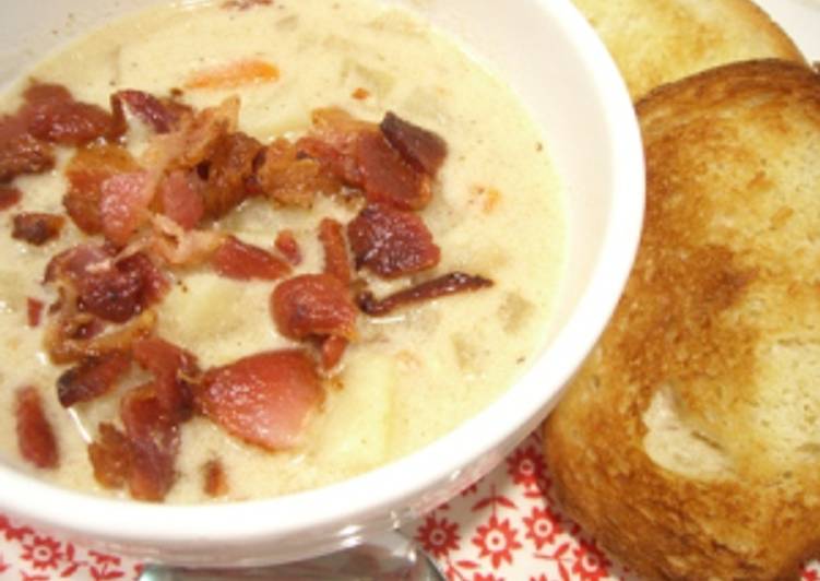 Quick and Easy Grandma&#39;s Potato Soup