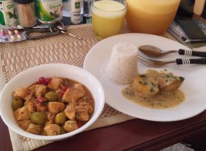 Una foto de Fricasé de pollo