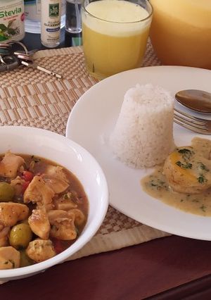 Una foto de Fricasé de pollo