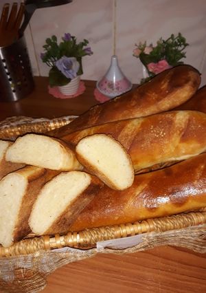 صورة لوصفة باكيط منزلي او الخبز الفرنسي