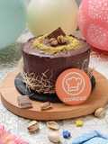 Kue Coklat Tepung Ketan (Bolu Coklat dengan Filling Chocolate Dubai Gluten Free)