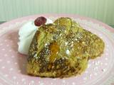 Sweet Red Bean Stuffed French Toast