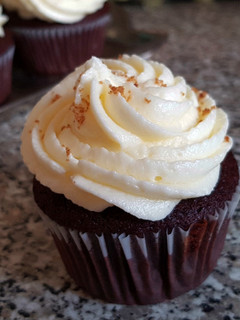 Una foto de CupCakes de Cerveza Negra con Chocolate