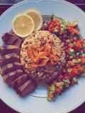 🍽️ مجدرة البرغل