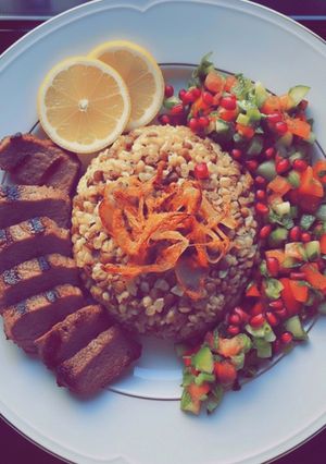 صورة لوصفة 🍽️ مجدرة البرغل