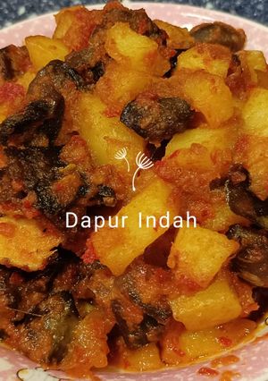 Foto resep Balado kentang 🥔 ati ampela