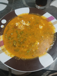 Una foto de Sopa de espárragos