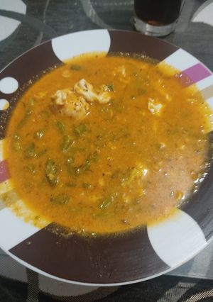 Una foto de Sopa de espárragos