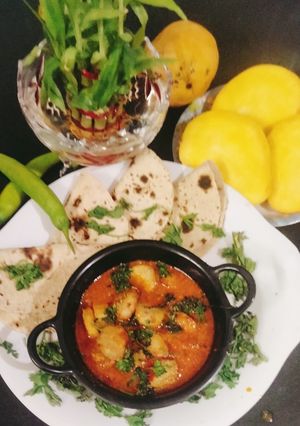 A picture of Arbi curry.