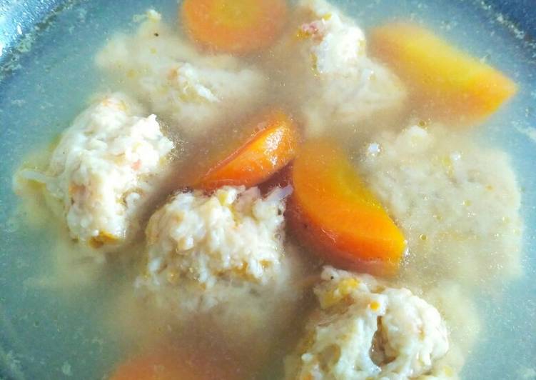 Bahan Bakso ayam-udang rambutan | Cara Membuat Bakso ayam-udang rambutan Yang Paling Enak