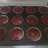 Vanilla red velvet cupcakes