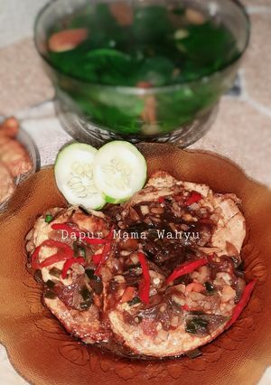 Foto resep Telur ceplok saus tiram