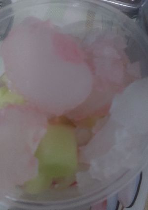Foto resep Es melon