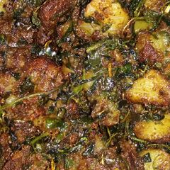 A picture of Aloo methi veg recipe.
