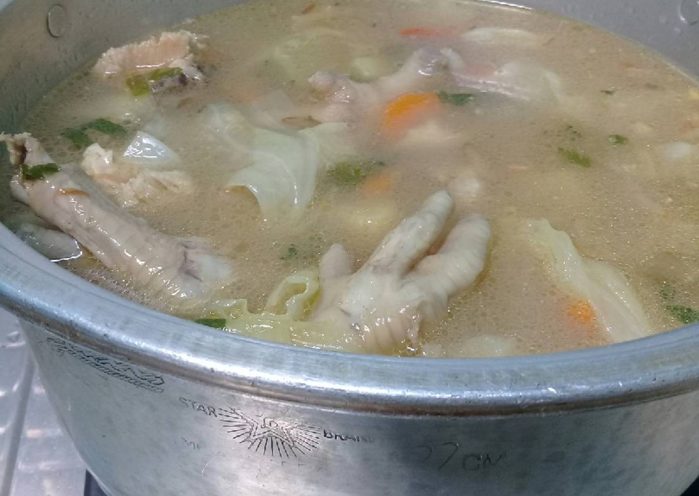 Sop ceker ayam