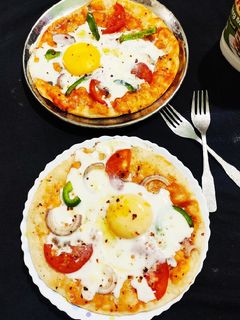 এগ পিৎজা(egg pizza recipe in bengali) রেসিপির প্রধান ছবি