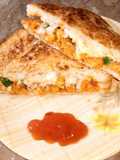 BBQ Pizza Sandwich 🥪🥪🥪
