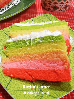 Foto resep Rainbow Cake Kukus