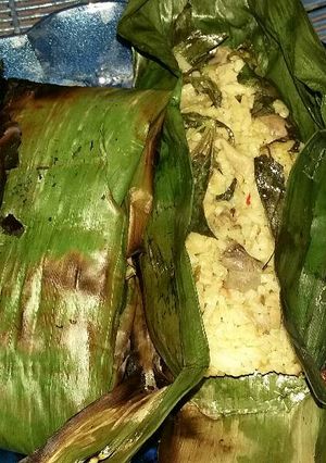 Foto resep Nasi Bakar Jeroan 😎