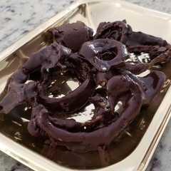 Una foto de Conchitas de naranja con chocolate