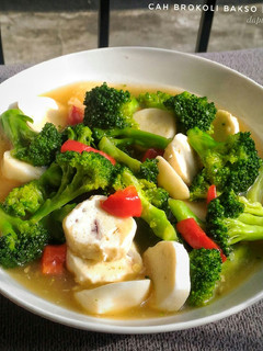 Foto resep Cah brokoli bakso