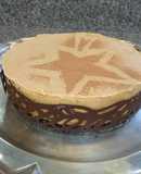 Cheesecake de dulce de leche y oreo