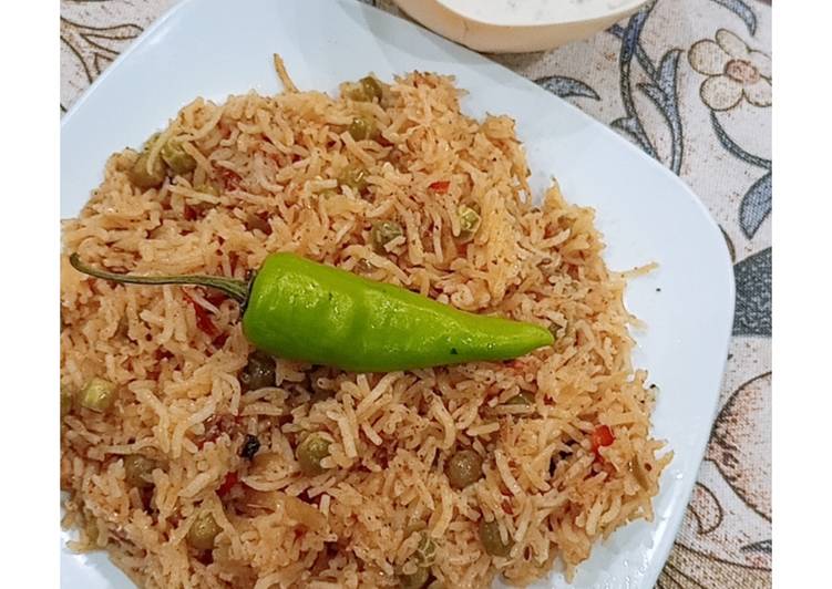 Recipe of Appetizing Matar Plao