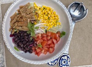 Una foto de Ensalada tex-mex