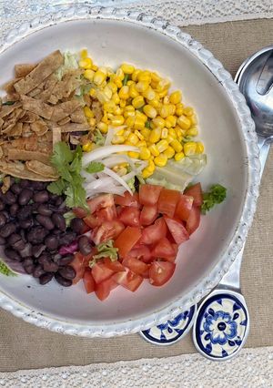 Una foto de Ensalada tex-mex