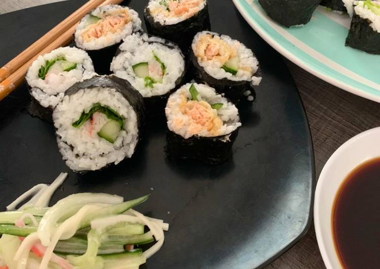 Recipe of Super Quick Homemade Sushi Roll
