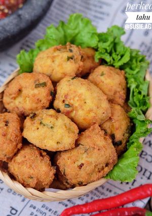 Foto resep Perkedel tahu kornet