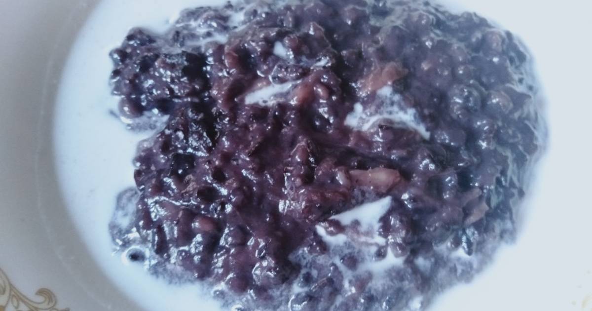 682 resep  bubur  ketan hitam enak dan sederhana Cookpad