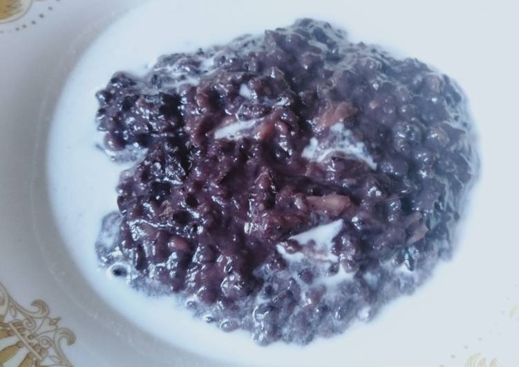 Bubur ketan hitam durennn