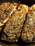 CROCANTE De Salmón🐟con Hierbas🌿☘...!