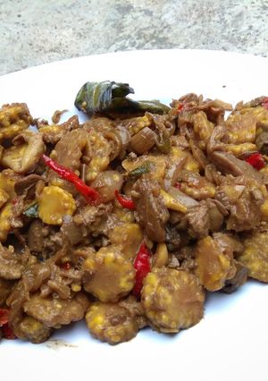 Foto resep Tumis putren ati ampela