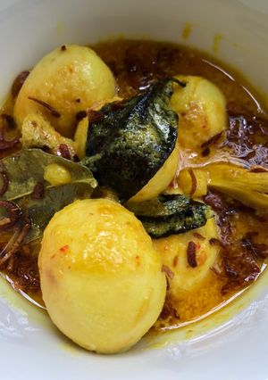 Foto resep Telur bumbu rujak