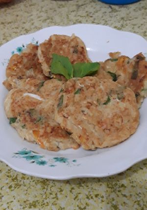 Foto resep Bakwan Oat (Cemilan sehat, rendah kalori)