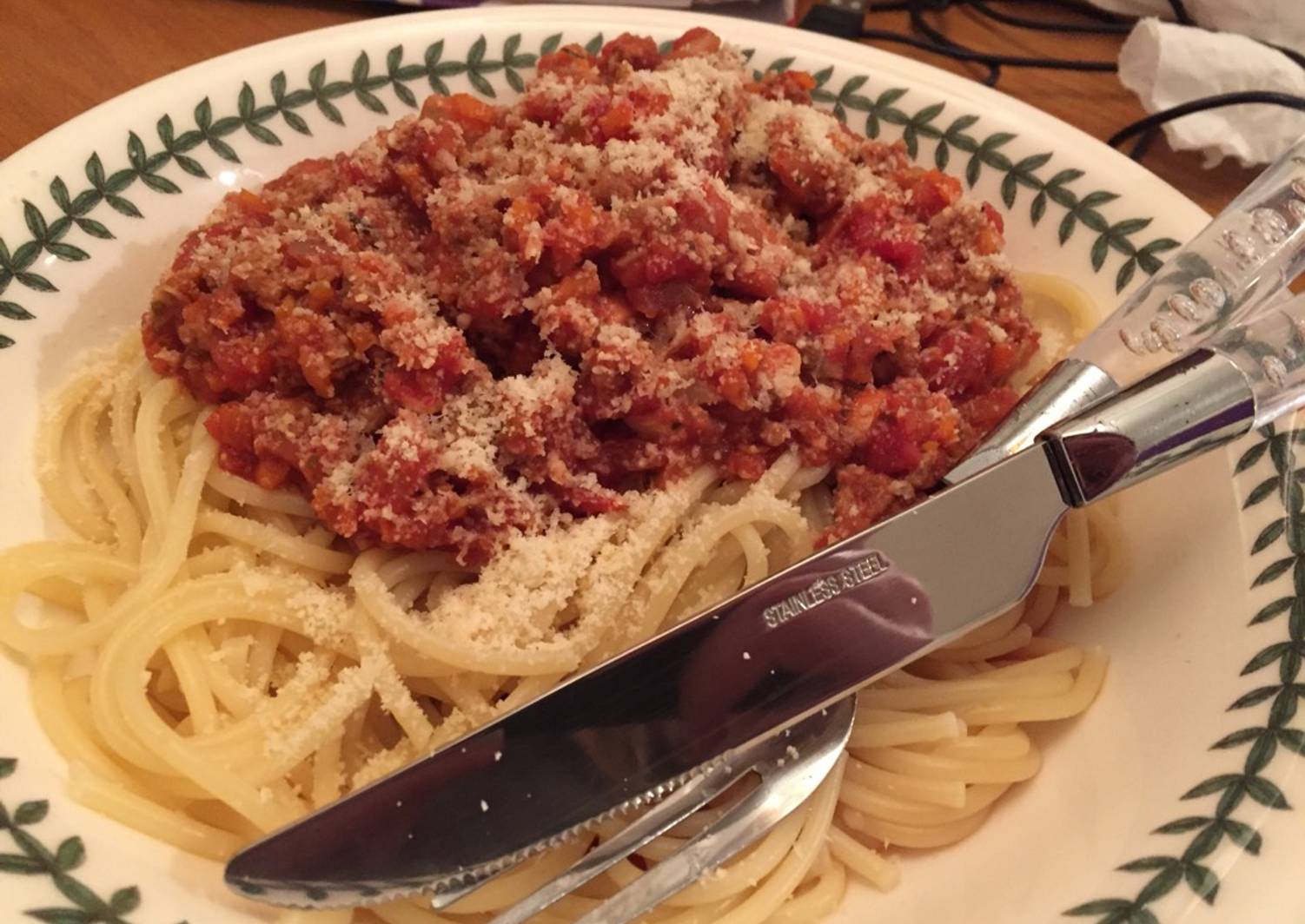 Quorn Spaghetti Bolognese Recipe by Rachel - Cookpad