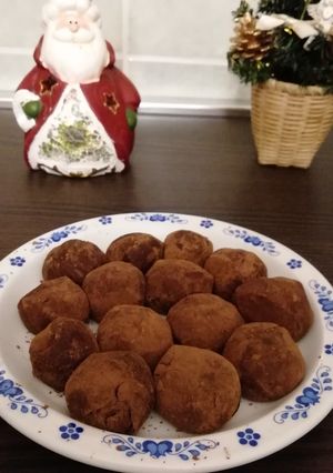 Csokoládés trüffel golyók recept fotója